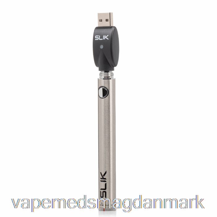 Vape Uden Nikotin Slik Twist 900mah Batteri Sølv